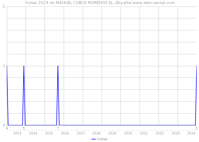 Visitas 2024 de MANUEL COBOS MORENOS SL. (España) 