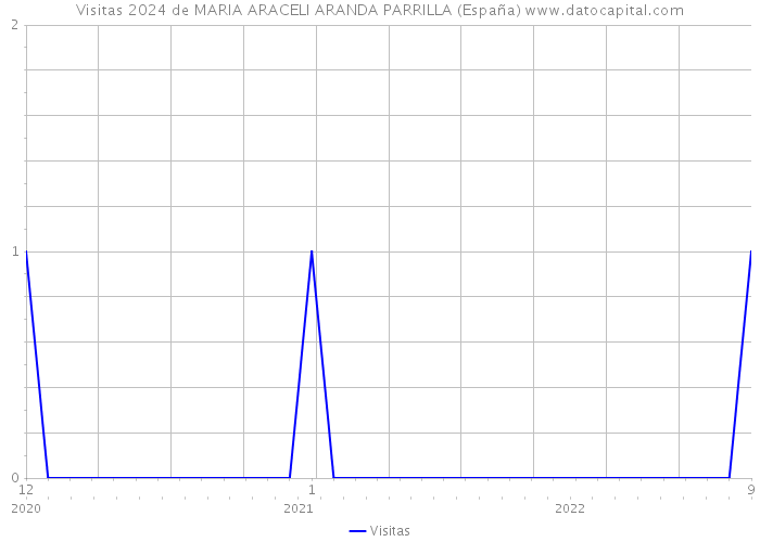 Visitas 2024 de MARIA ARACELI ARANDA PARRILLA (España) 
