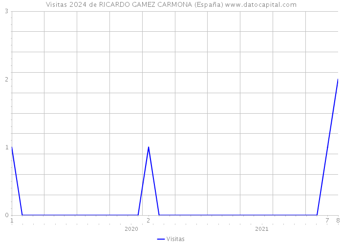 Visitas 2024 de RICARDO GAMEZ CARMONA (España) 
