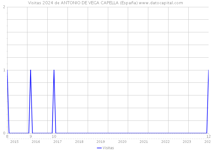 Visitas 2024 de ANTONIO DE VEGA CAPELLA (España) 