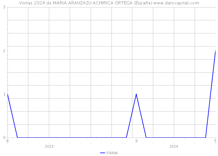 Visitas 2024 de MARIA ARANZAZU ACHIRICA ORTEGA (España) 