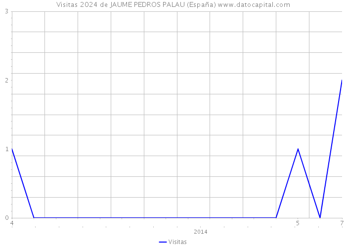 Visitas 2024 de JAUME PEDROS PALAU (España) 