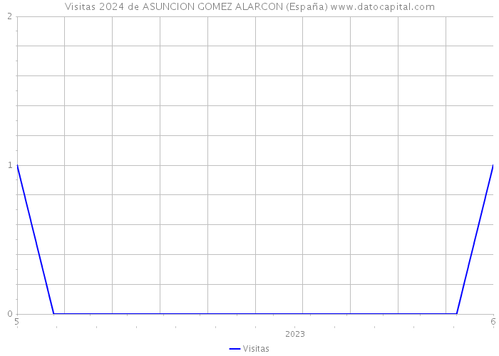 Visitas 2024 de ASUNCION GOMEZ ALARCON (España) 