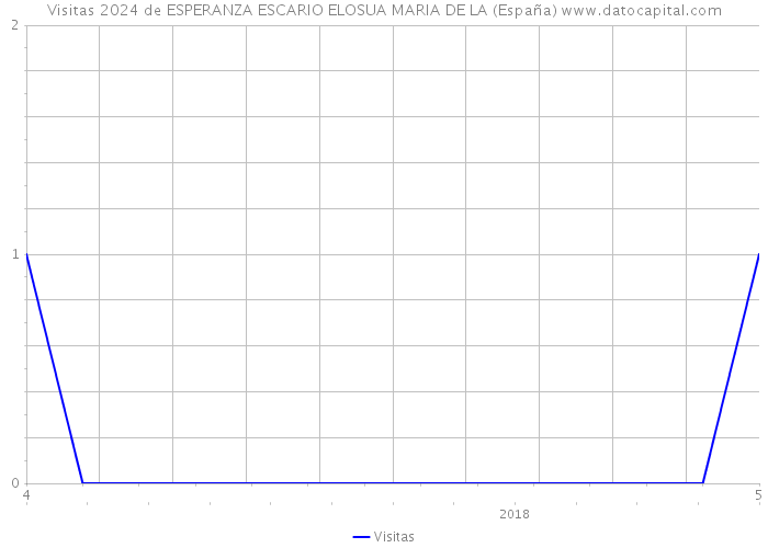 Visitas 2024 de ESPERANZA ESCARIO ELOSUA MARIA DE LA (España) 