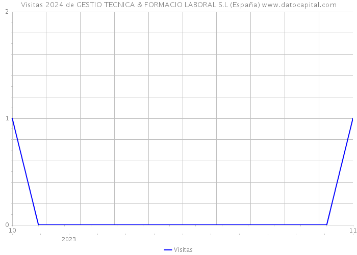 Visitas 2024 de GESTIO TECNICA & FORMACIO LABORAL S.L (España) 