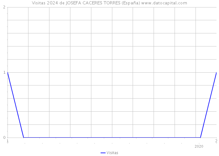Visitas 2024 de JOSEFA CACERES TORRES (España) 