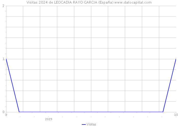 Visitas 2024 de LEOCADIA RAYO GARCIA (España) 