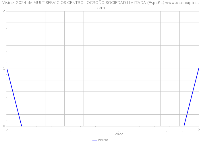 Visitas 2024 de MULTISERVICIOS CENTRO LOGROÑO SOCIEDAD LIMITADA (España) 