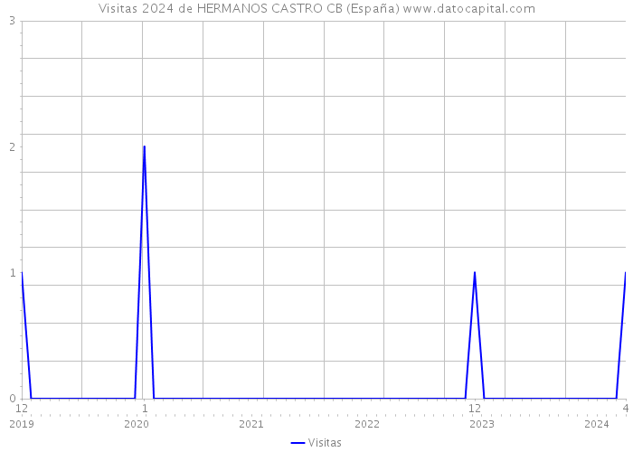 Visitas 2024 de HERMANOS CASTRO CB (España) 