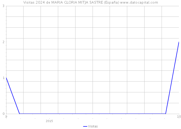 Visitas 2024 de MARIA GLORIA MITJA SASTRE (España) 