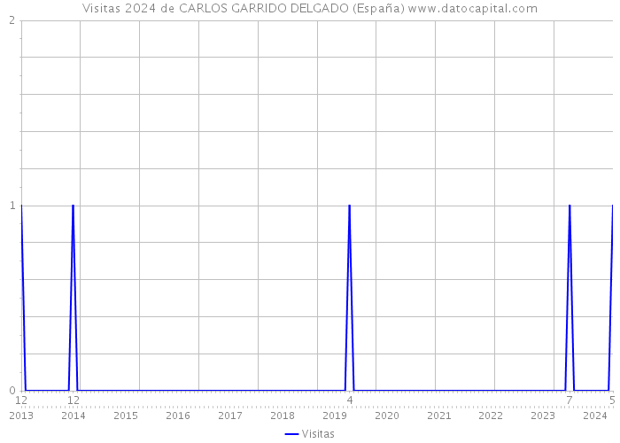 Visitas 2024 de CARLOS GARRIDO DELGADO (España) 