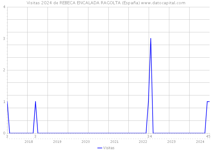 Visitas 2024 de REBECA ENCALADA RAGOLTA (España) 