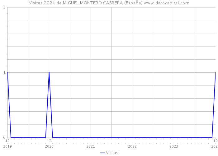 Visitas 2024 de MIGUEL MONTERO CABRERA (España) 