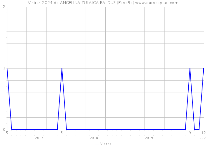 Visitas 2024 de ANGELINA ZULAICA BALDUZ (España) 