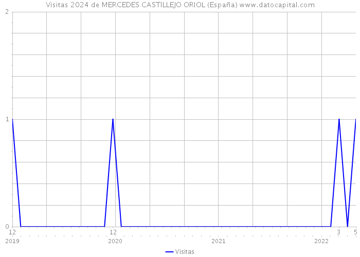 Visitas 2024 de MERCEDES CASTILLEJO ORIOL (España) 