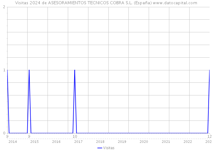 Visitas 2024 de ASESORAMIENTOS TECNICOS COBRA S.L. (España) 