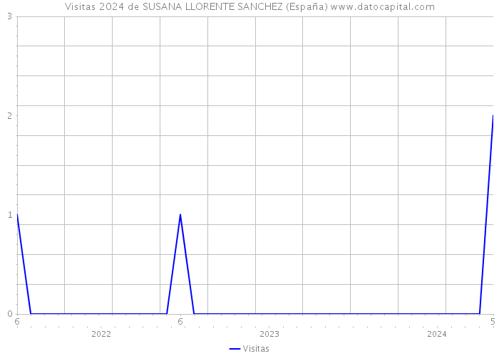 Visitas 2024 de SUSANA LLORENTE SANCHEZ (España) 