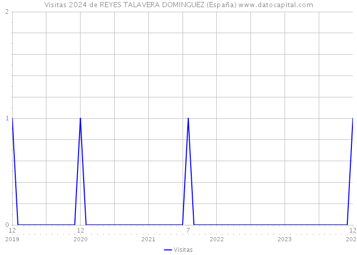 Visitas 2024 de REYES TALAVERA DOMINGUEZ (España) 
