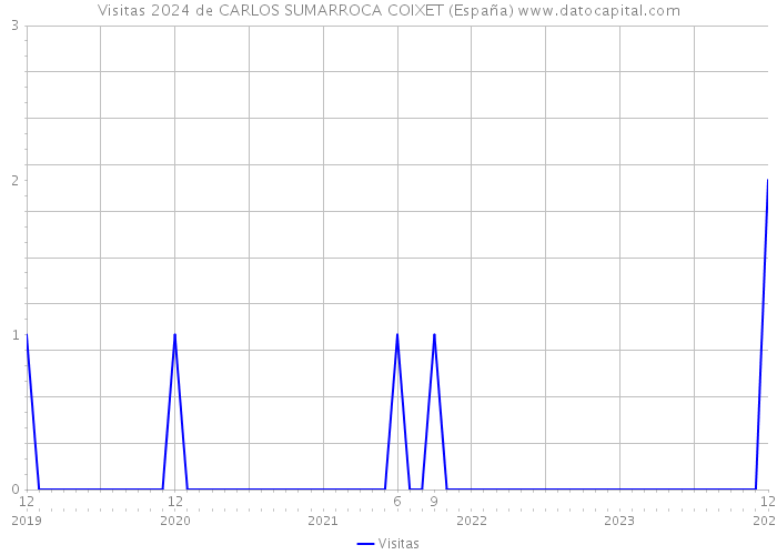 Visitas 2024 de CARLOS SUMARROCA COIXET (España) 