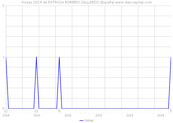Visitas 2024 de PATRICIA ROMERO GALLARDO (España) 