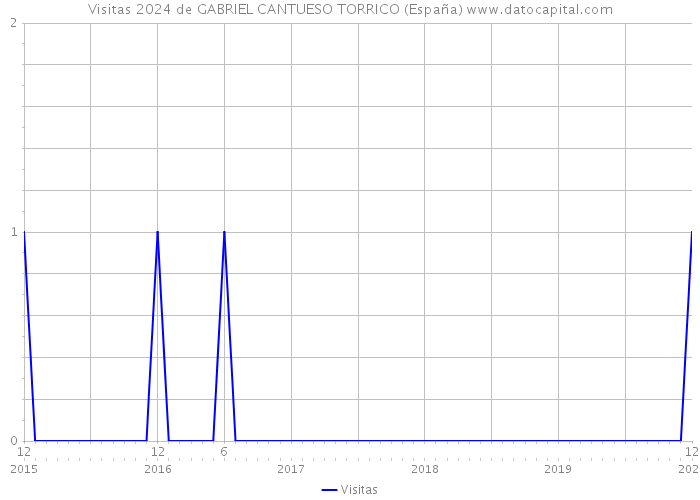 Visitas 2024 de GABRIEL CANTUESO TORRICO (España) 