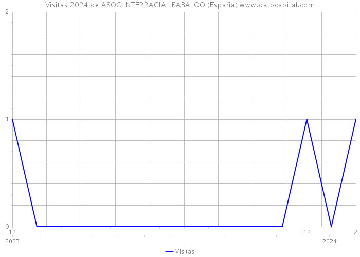 Visitas 2024 de ASOC INTERRACIAL BABALOO (España) 