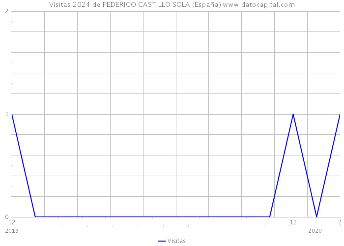 Visitas 2024 de FEDERICO CASTILLO SOLA (España) 