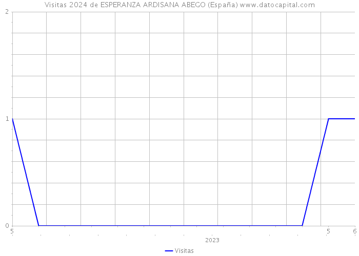 Visitas 2024 de ESPERANZA ARDISANA ABEGO (España) 