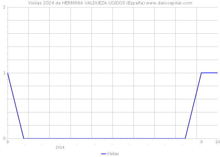 Visitas 2024 de HERMINIA VALDUEZA UGIDOS (España) 