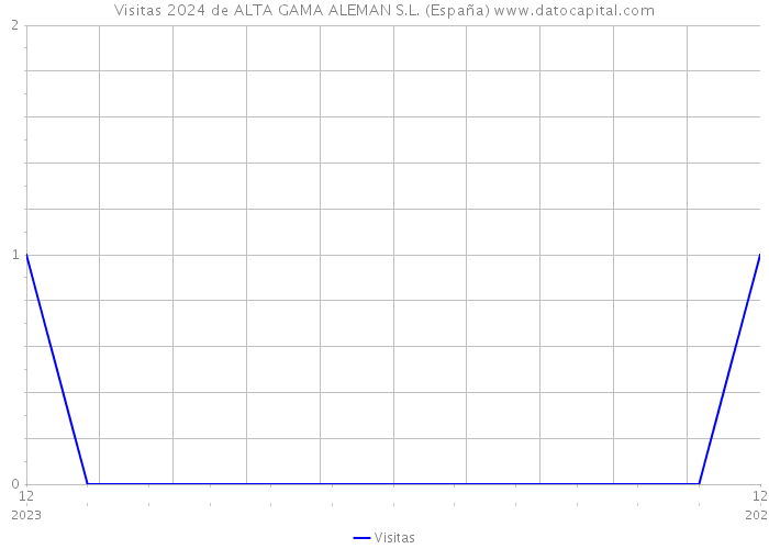 Visitas 2024 de ALTA GAMA ALEMAN S.L. (España) 