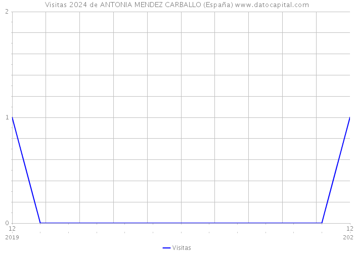 Visitas 2024 de ANTONIA MENDEZ CARBALLO (España) 