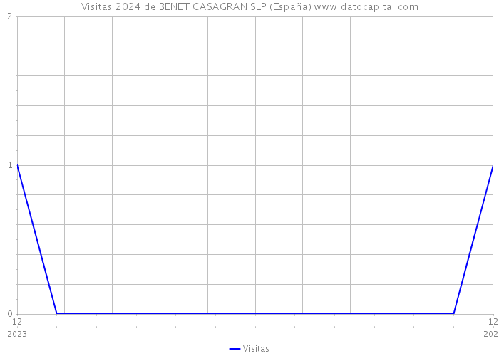 Visitas 2024 de BENET CASAGRAN SLP (España) 