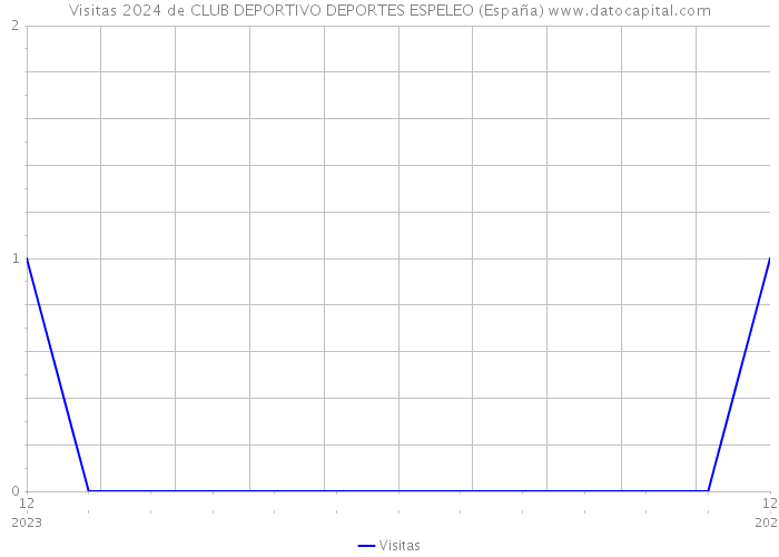 Visitas 2024 de CLUB DEPORTIVO DEPORTES ESPELEO (España) 