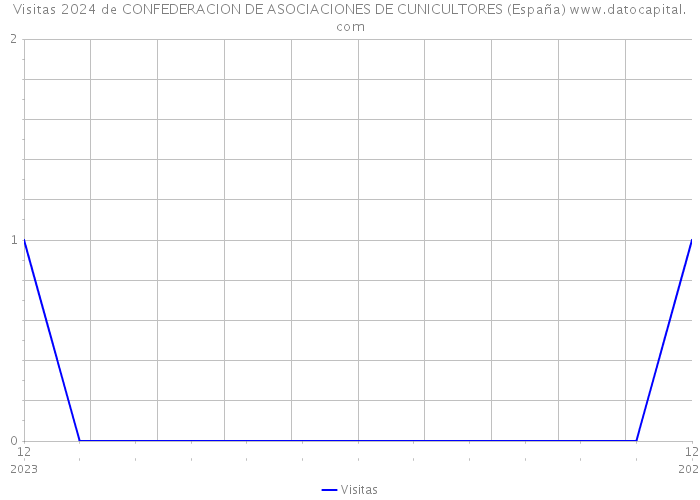 Visitas 2024 de CONFEDERACION DE ASOCIACIONES DE CUNICULTORES (España) 