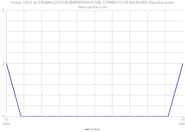 Visitas 2024 de FEDERACION DE EMPRESARIOS DEL COMERCIO DE BALEARES (España) 
