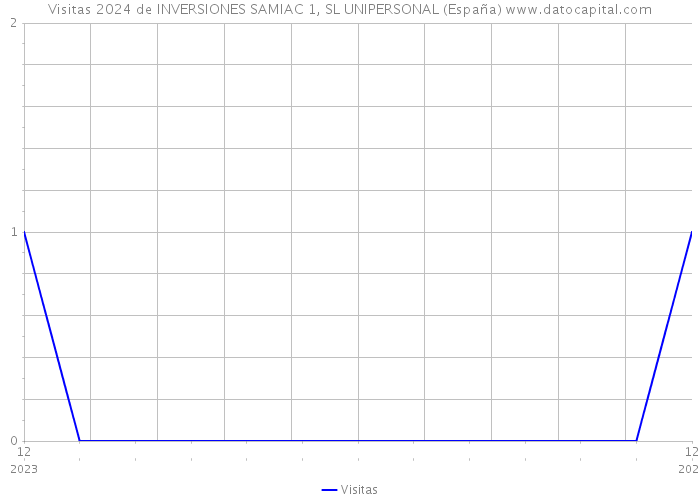 Visitas 2024 de INVERSIONES SAMIAC 1, SL UNIPERSONAL (España) 