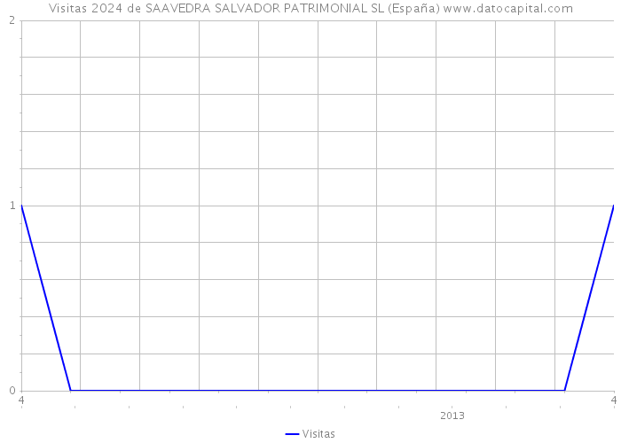 Visitas 2024 de SAAVEDRA SALVADOR PATRIMONIAL SL (España) 