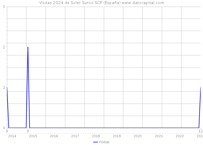 Visitas 2024 de Soler Suriol SCP (España) 