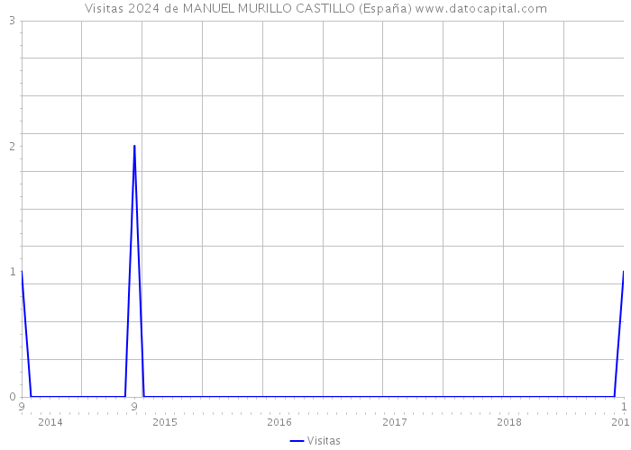 Visitas 2024 de MANUEL MURILLO CASTILLO (España) 