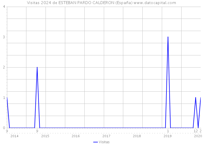 Visitas 2024 de ESTEBAN PARDO CALDERON (España) 