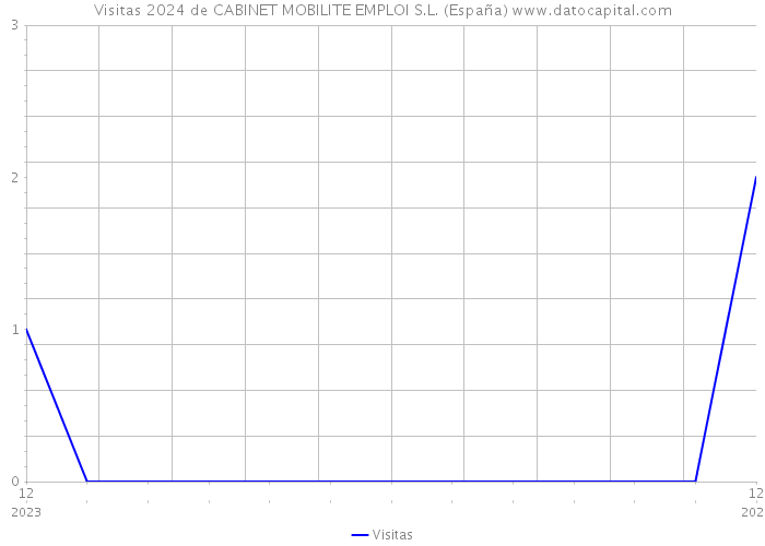 Visitas 2024 de CABINET MOBILITE EMPLOI S.L. (España) 