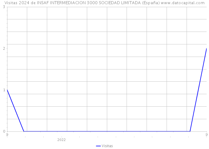 Visitas 2024 de INSAF INTERMEDIACION 3000 SOCIEDAD LIMITADA (España) 