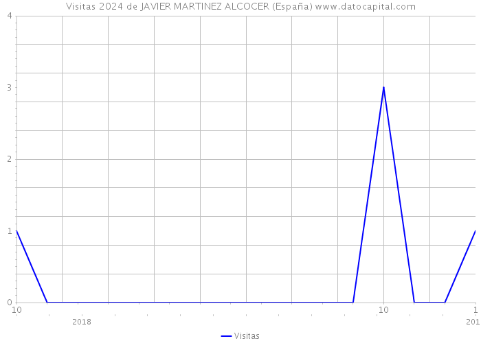 Visitas 2024 de JAVIER MARTINEZ ALCOCER (España) 