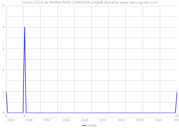 Visitas 2024 de MARIA PINO CARMONA LUQUE (España) 