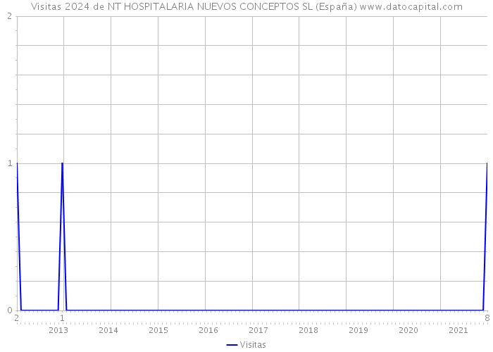 Visitas 2024 de NT HOSPITALARIA NUEVOS CONCEPTOS SL (España) 