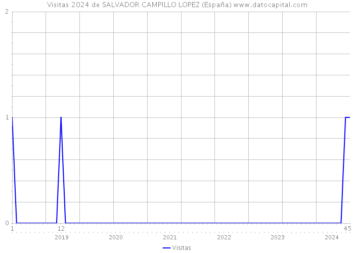 Visitas 2024 de SALVADOR CAMPILLO LOPEZ (España) 