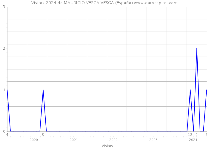 Visitas 2024 de MAURICIO VESGA VESGA (España) 