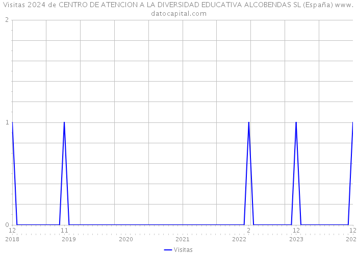 Visitas 2024 de CENTRO DE ATENCION A LA DIVERSIDAD EDUCATIVA ALCOBENDAS SL (España) 