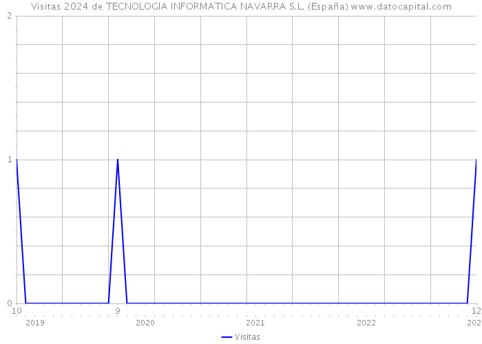 Visitas 2024 de TECNOLOGIA INFORMATICA NAVARRA S.L. (España) 