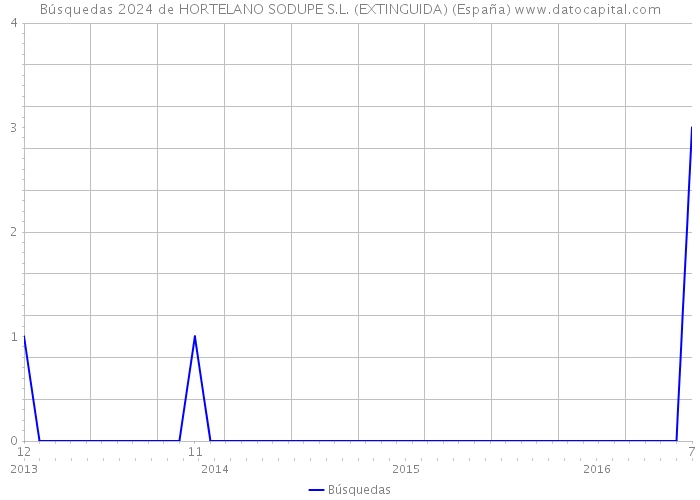 Búsquedas 2024 de HORTELANO SODUPE S.L. (EXTINGUIDA) (España) 